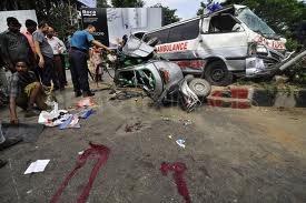 خاتون سمیت سڑک حادثات میں تین افراد ہلاک