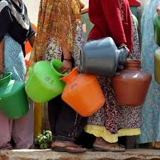 حسین آباد وارڈکے مختلف علاقوں میں پانی کا بحران