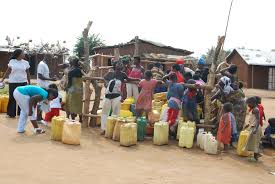 پانی کی عدم فراہمی کی مخالفت میں مظاہرہ