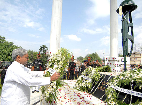 کارگل کے شہیدوں کے لئے اعزازی تقریب کااہتمام