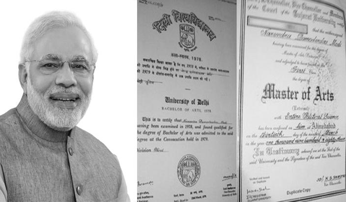 modi Degree