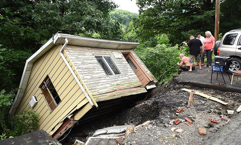 مغربی ورجینیا میں سیلاب سے 20افراد ہلاک