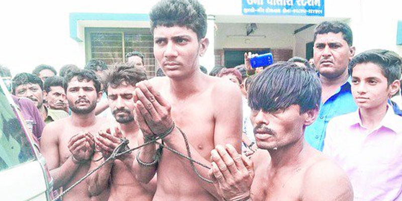 Violent-mob-pelts-stones-burns-buses-over-Dalit-men-beaten-by-cow-protectors