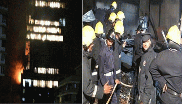 ممبئی میں زیر تعمیرعمارت میں آگ، 6 موت،متعدد جھلسے