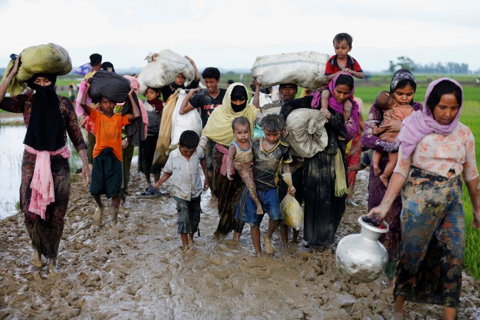 میانمار:مسلمان پناہ گزینوں کی تعداد 6 لاکھ کے قریب، اقوام متحدہ