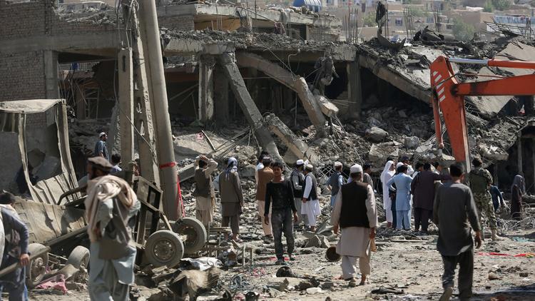 کابل میں بم دھماکا، 40 افراد ہلاک