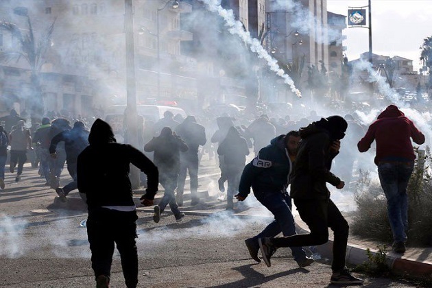 غزہ میں احتجاجی مظاہرے صدی کے عربی اور مغربی معاملے پر زوردار طمانچہ