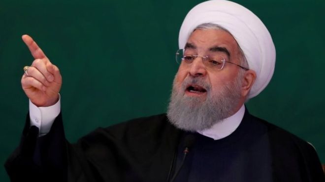 آپ ایران کے لیے فیصلہ کرنے والے کون ہوتے ہیں: روحانی کا امریکہ کو جواب