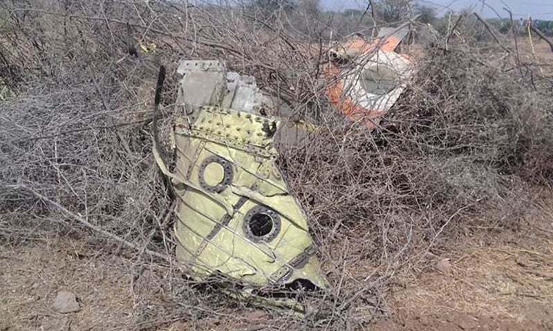 ہندوستان کا جنگی طیارہ گرکر تباہ، پائلٹ ہلاک