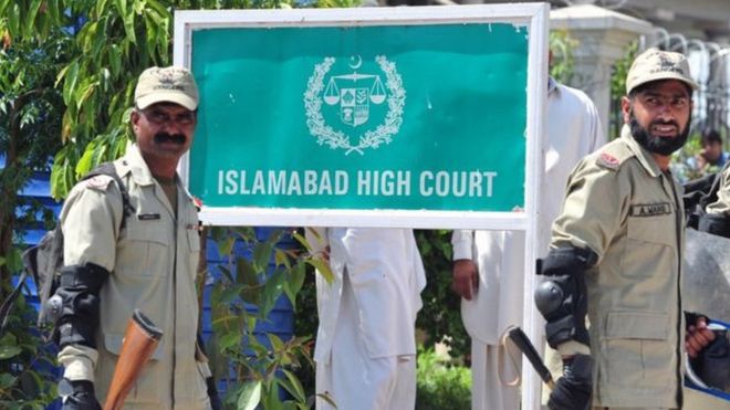 آئی ایس آئی ہیڈ کواٹر کے سامنے بند سڑک کو کھولا جائے : اسلام آباد ہائی کورٹ