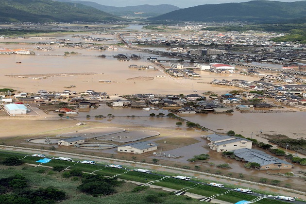 جاپان میں بارش کا قہر، 88 افراد کی موت،19 لاکھ ہوئے بے گھر2000سے زائد لاپتہ