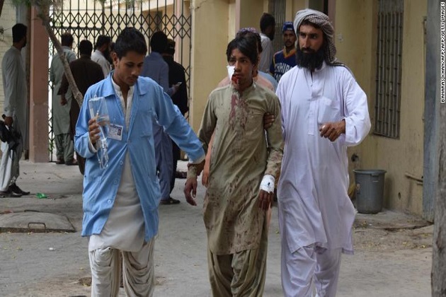 بلوچستان کے خودکش دھماکے میں 133افراد ہلاک، 125سے زیادہ زخمی