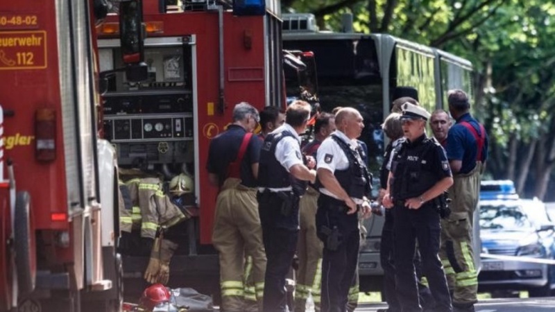 جرمنی میں چاقوبردار شخص کا حملہ، 14 افراد زخمی