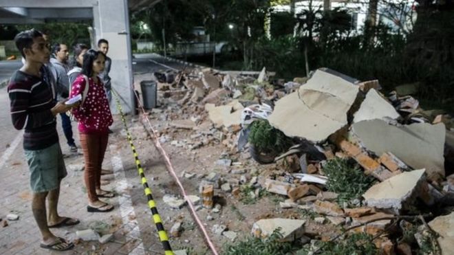 انڈونیشیا کے سیاحتی جزیرے لومبوک میں ایک ہفتے بعد پھر زلزلہ: 90 سے زیادہ ہلاک، سینکڑوں زخمی