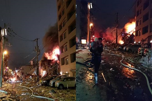 جاپان میں ریستوراں کے اندر زبردست دھماکہ، 40 افرادزخمی