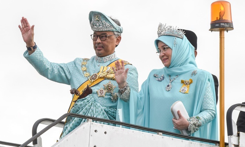 ملائیشیا کے نئے بادشاہ کی تاج پوشی