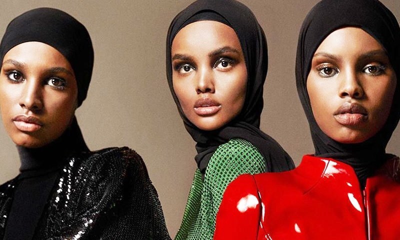 تاریخ میں پہلی بار فیشن میگزین کے سرورق پر تین باحجاب ماڈلز