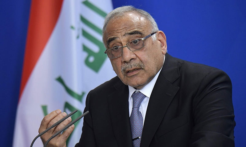 عراقی پارلیمنٹ نے وزیراعظم عادل عبدالمہدی کا استعفیٰ منظور کرلیا