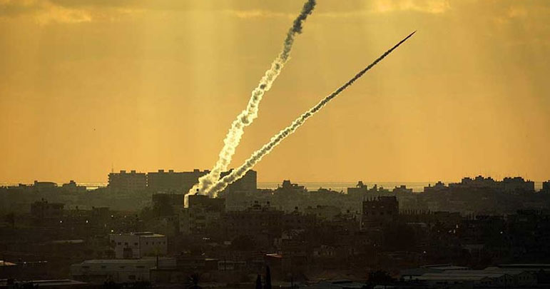 غزہ سے آتش گیر گیسی غبارے اور میزائل حملے کا اسرائیلی دعویٰ