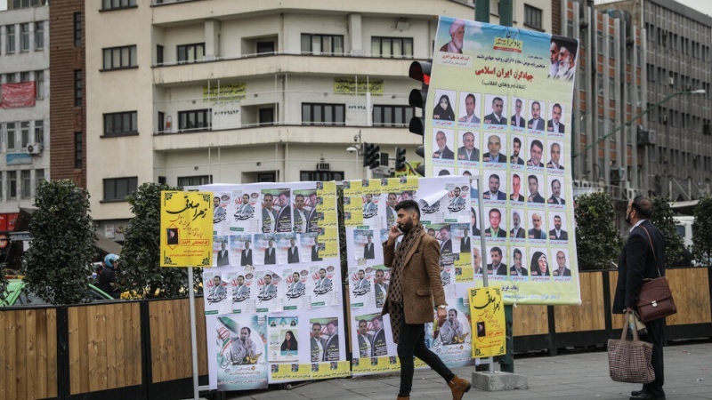  ایران میں پارلیمانی انتخابات کی مہم عروج پر