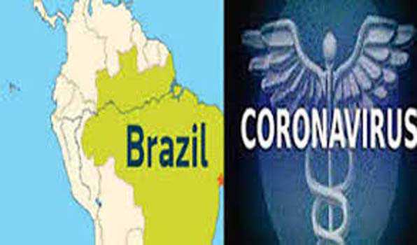 برازیل میں کورونا کے 12,126 نئے کیسز