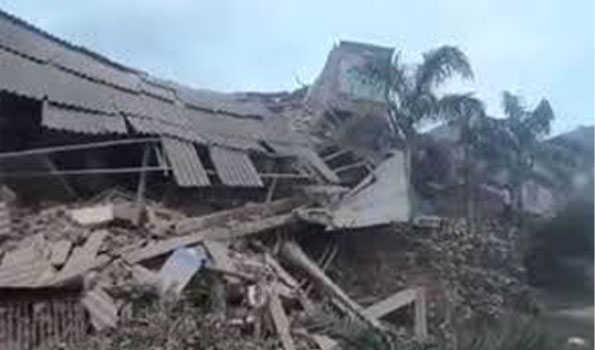 مہاراشٹر:بھیونڈی میں عمارت منہدم ، آٹھ افراد ہلاک