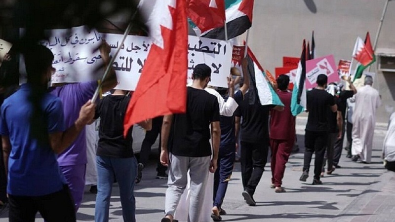 موساد کے سرغنہ کے دورہ بحرین کی مذمت