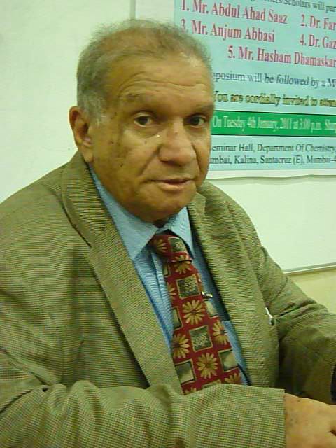 روزنامہ آگ کے صحافی حیدر علی کا انتقال