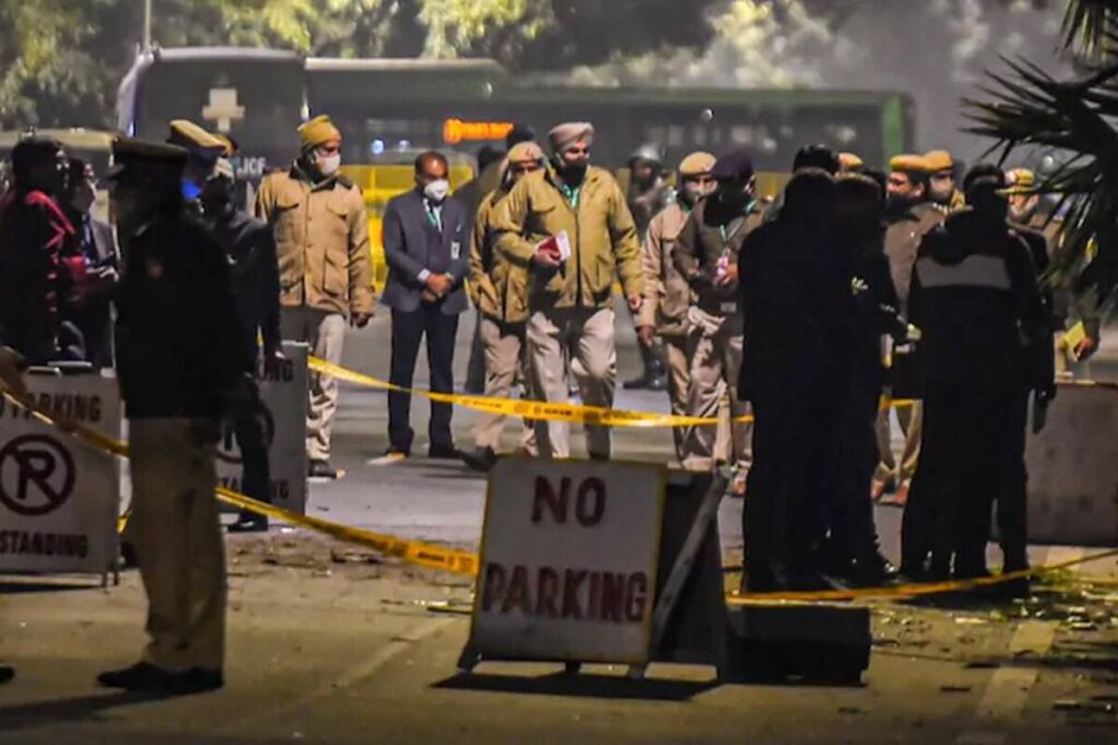 اسرائیلی سفارت خانہ کے قریب دھماکہ معاملہ میں پولیس کا اہم ثبوت ملنے کا دعویٰ