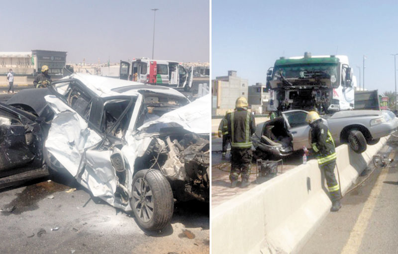 مدینہ منورہ میں ٹریفک حادثہ4 افراد جاں بحق‘ دیگر 5 زخمی