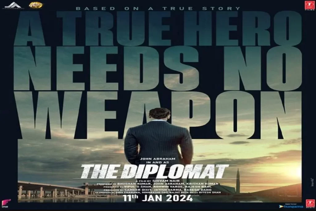 جان ابراہم کی فلم دی ڈپلومیٹ 11 جنوری 2024 کو ریلیز ہوگی