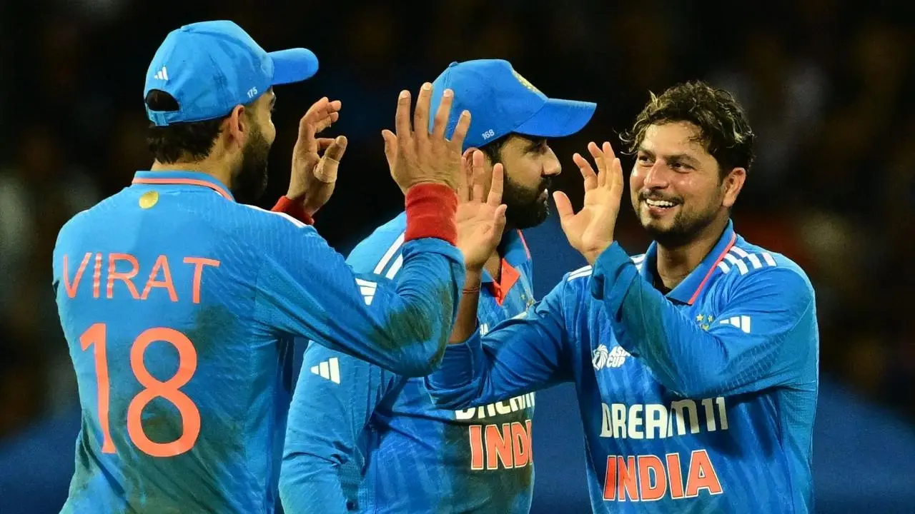ہندوستانی ٹیم سری لنکا کو 41 رن سے شکست دے کر ایشیا کپ کے فائنل میں پہنچی