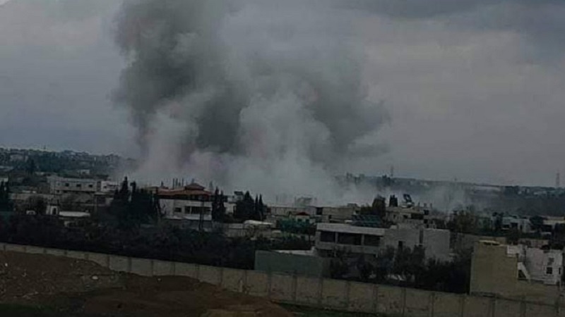 غاصب صیہونی فوج کا دمشق پر میزائل حملہ، 2 افراد شہید اور متعدد زخمی