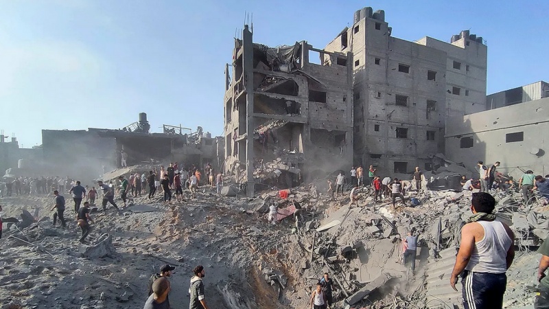 تباہی و بربادی کا یہ عالم ،غزہ کے ستّر فیصد مکانات تباہ