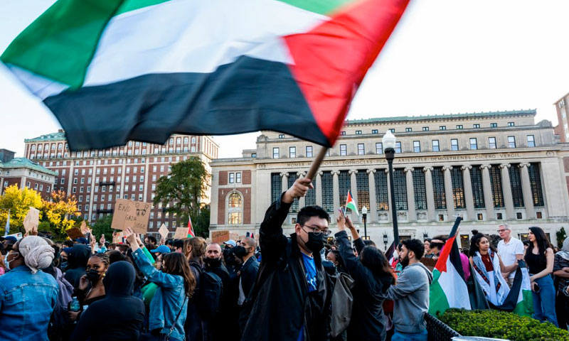 امریکی یونیورسٹیوں میں اسرائیل مخالف مظاہروں سے نیتن یاہو پر اثرات