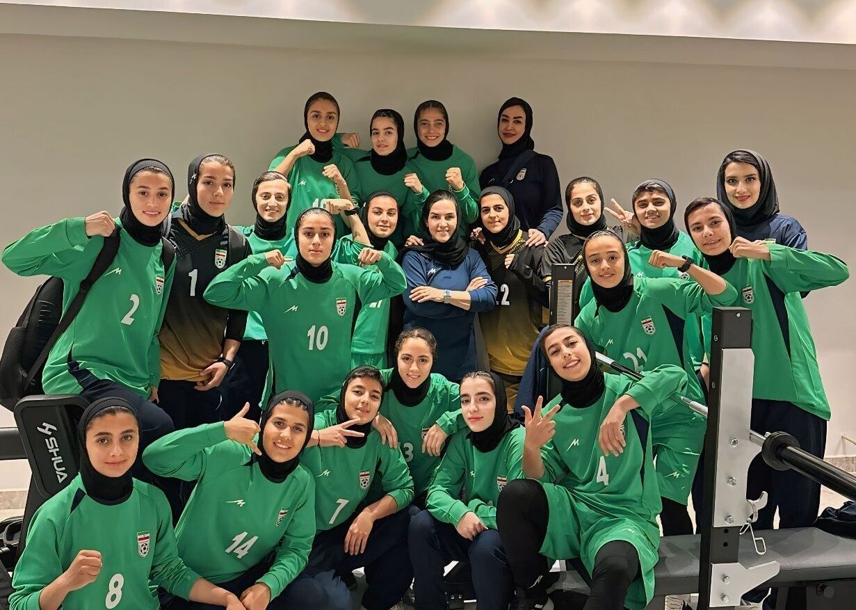 ایران کی گرلز جونیئر فٹبال ٹیم نے کافا ٹورنا منٹ جیت لیا
