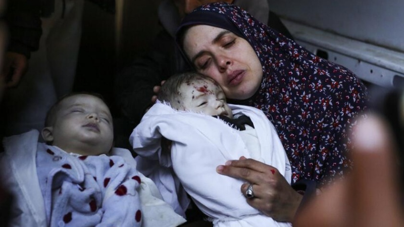 غزہ، رفح علاقے میں صیہونی بمباری سے دنیا سکتے میں، مگر امریکہ ڈھٹائی پر مُصِر
