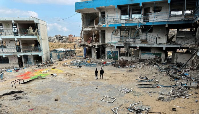 غزہ میں اسرائیلی بمباری سے 80 فیصد سے زائد اسکول اور تمام یونیورسٹیاں تباہ