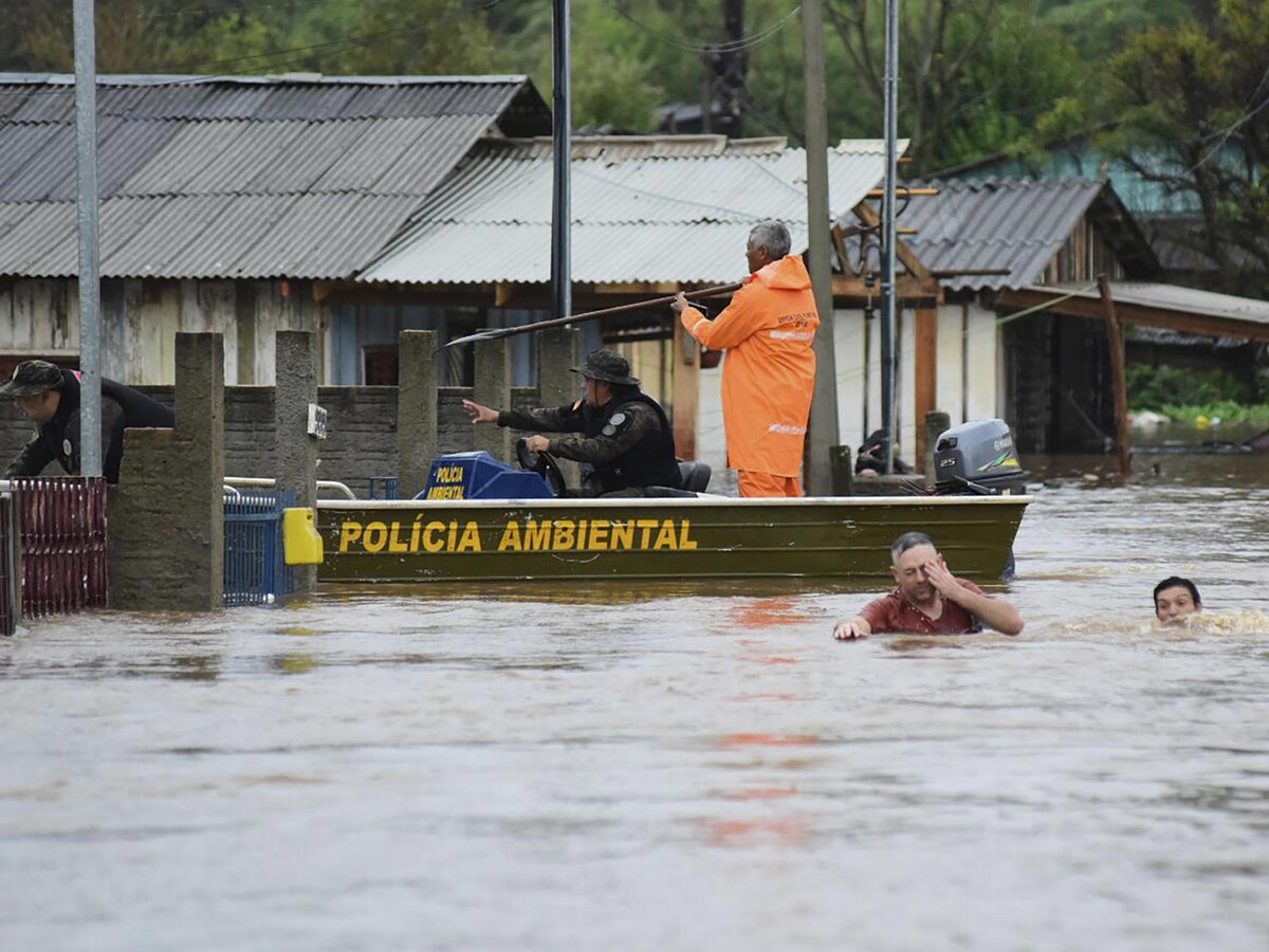 برازیل میں سیلاب کا قہر، 33 افراد تاحال لاپتہ