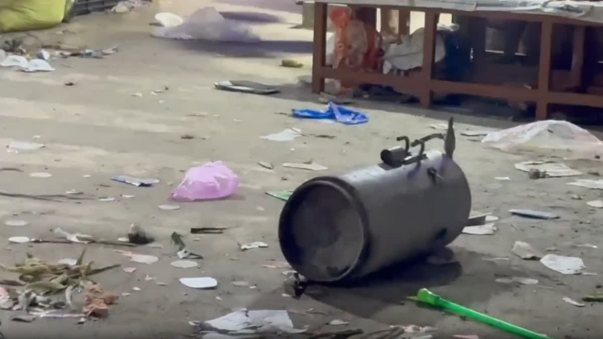 غبارہ پھلانے والا گیس سلنڈر پھٹنے سے چار افراد کی موت، 10 سے زیادہ لوگ زخمی